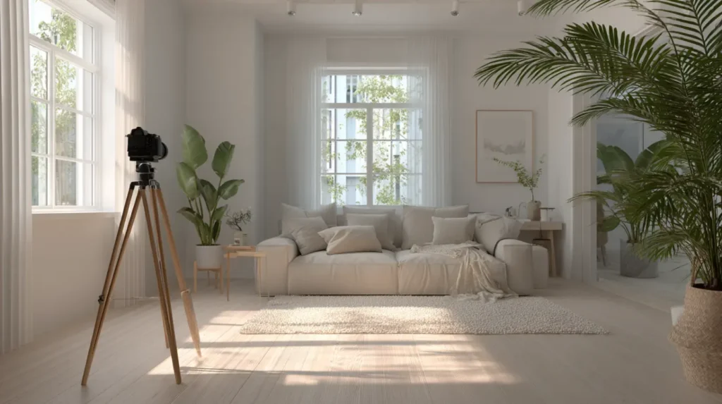 prise de photo pour vendre sa maison sans agence