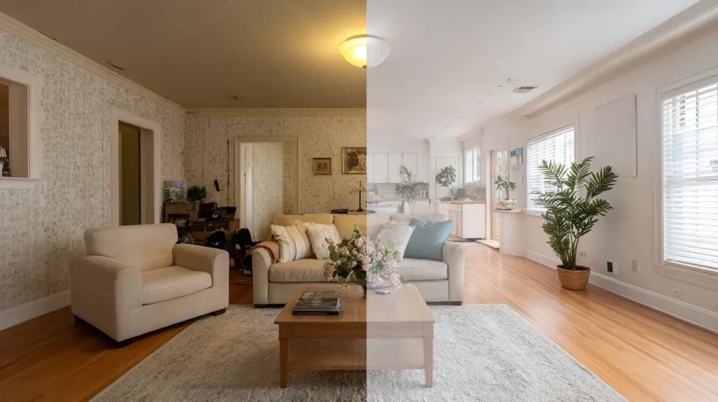 avant/après travaux