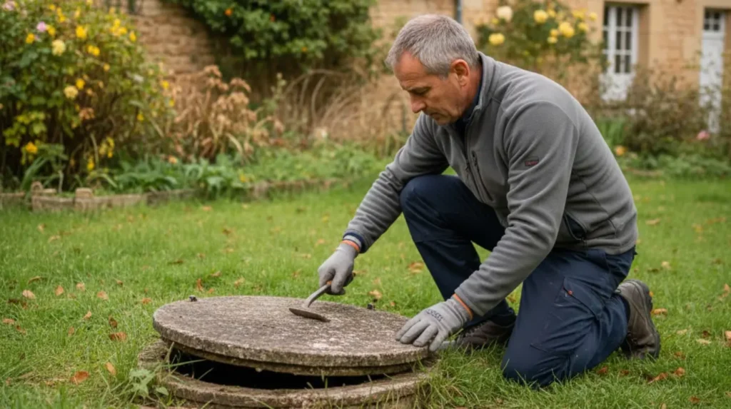 diagnostique du système d'assainissement d'une maison