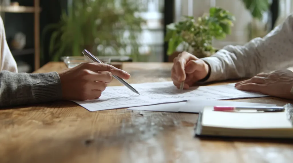 echange avec agent immobilier pour une maison qui ne se vend pas.