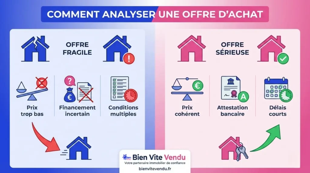 Analyser la pertinence d'une offre d'achat