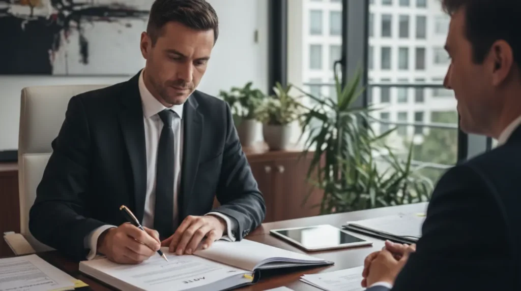 Signature suite à la vente d'un bien à un professionnel