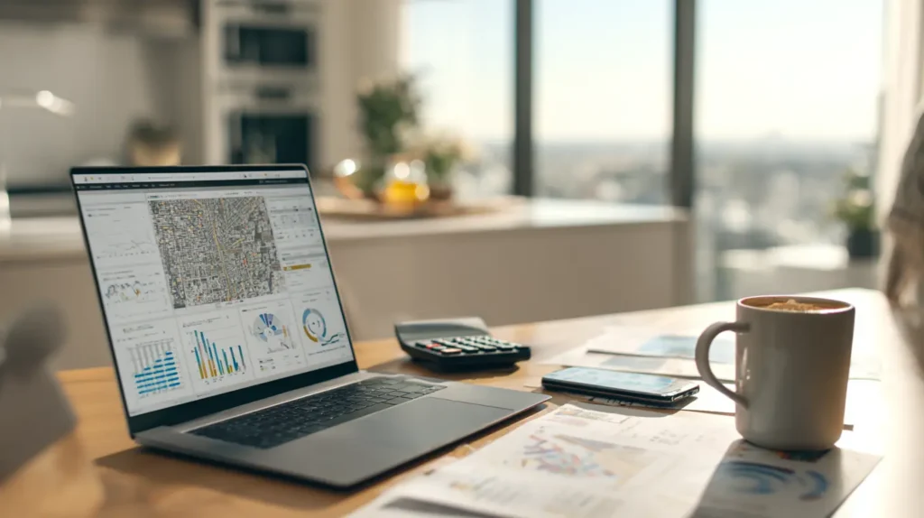 statistiques de visites pour une annonce immobilière