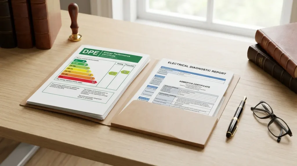 DPE d'une maison à vendre