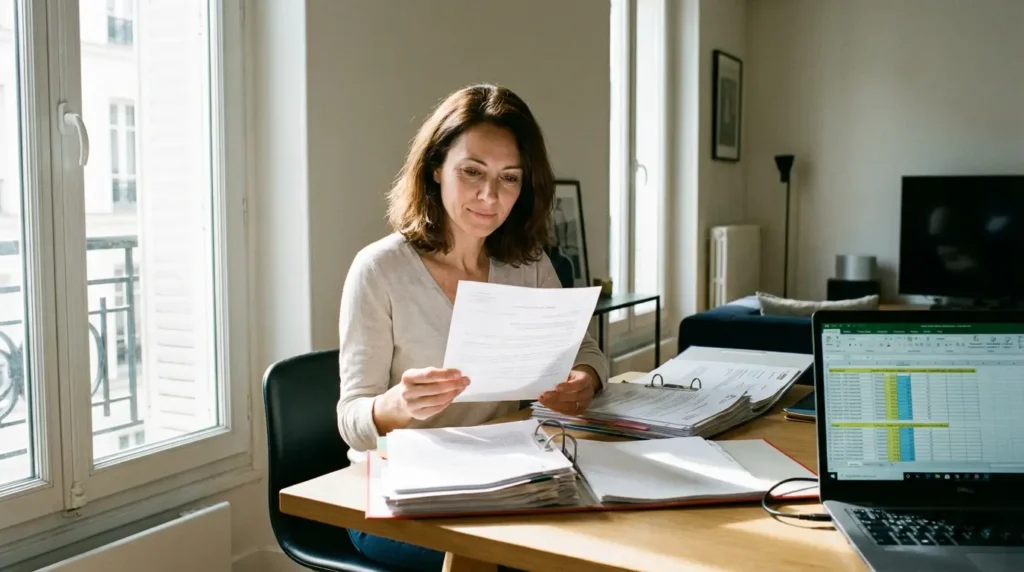 Consultation d'un document obligatoire pour la vente d'un bien immobilier