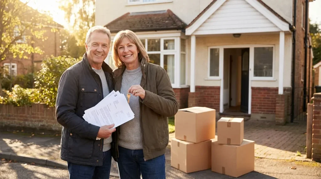 Vendeurs sereins suite à la vente de leur maison en l'état