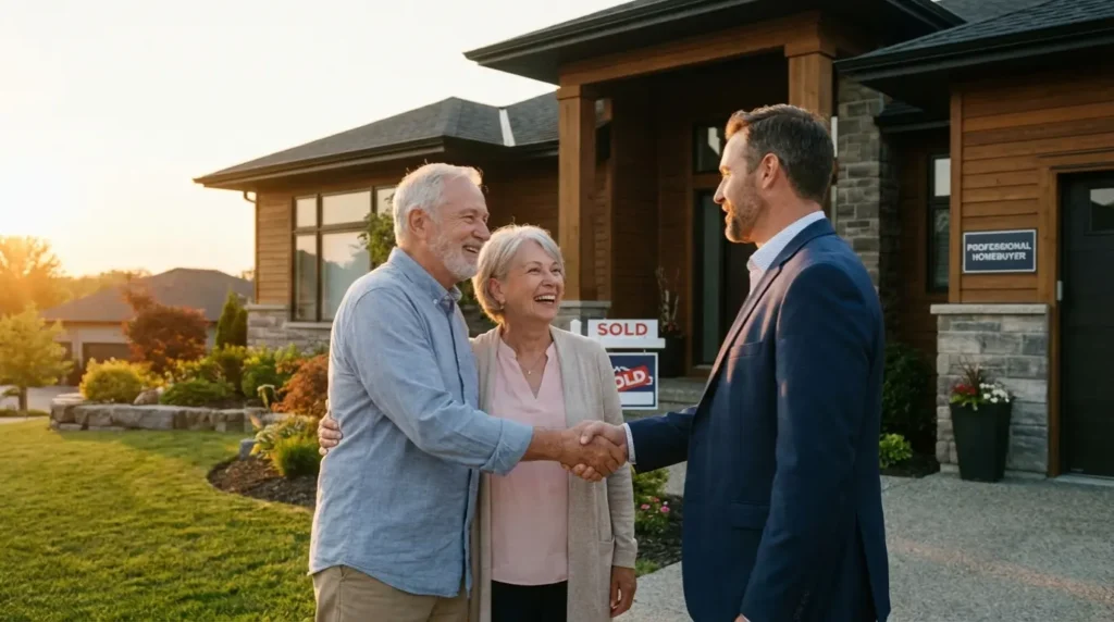 Vente conclue avec un acheteur immobilier professionnel