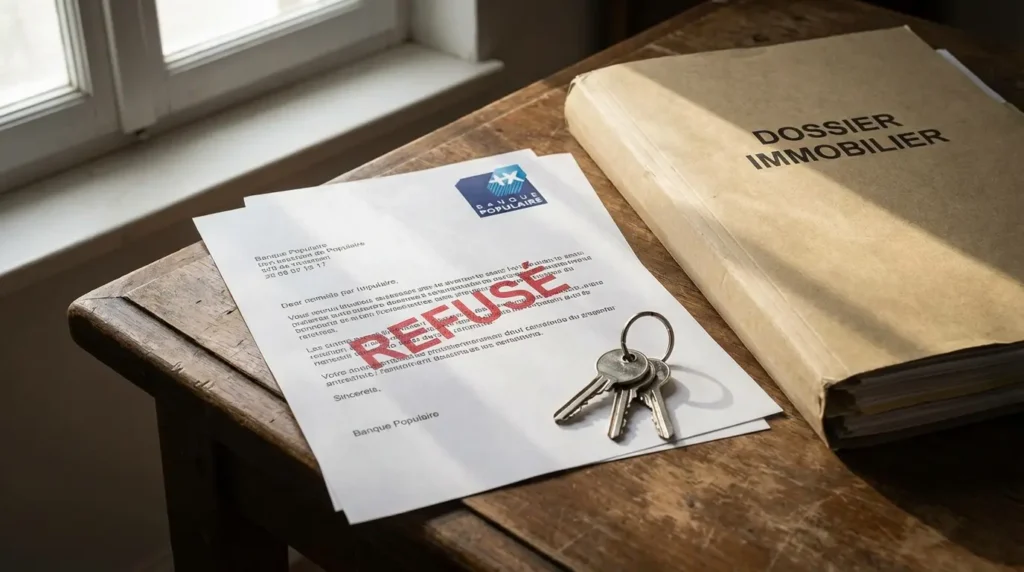 Refus de prêt immobilier