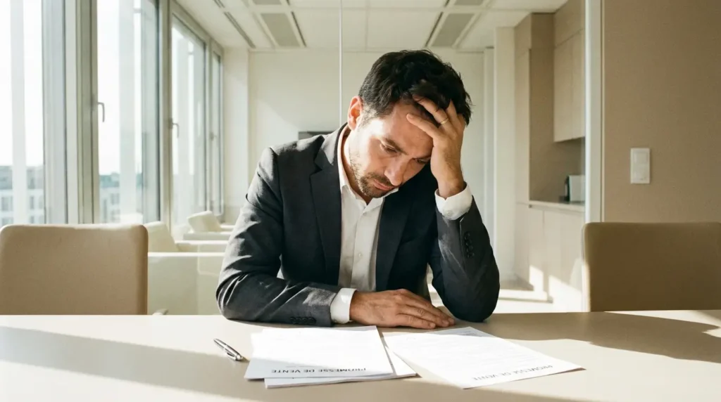 Vendeur face au compromis de vente immobilière caduc