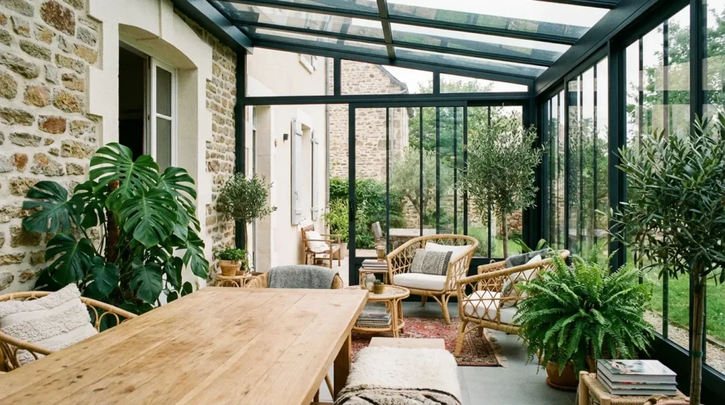 Maison avec véranda