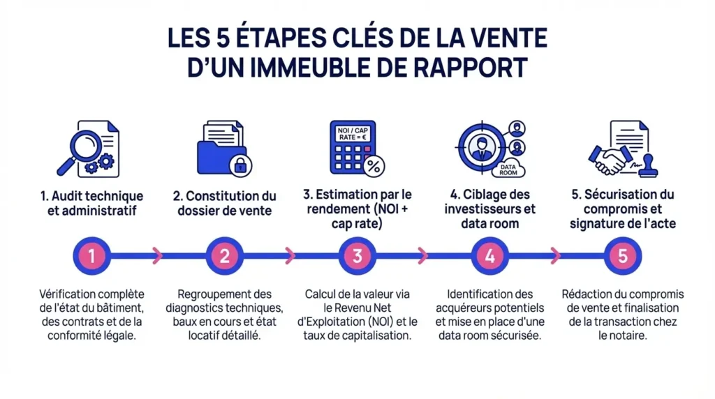 5 étapes clés pour vendre un immeuble de rapport