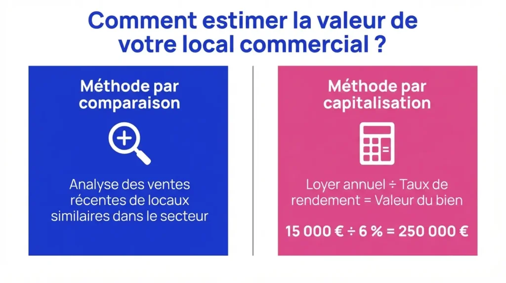Comment estimer la valeur de votre local commercial