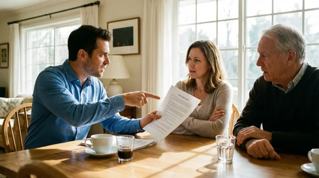 Echange entre un propriétaire et ses descendants