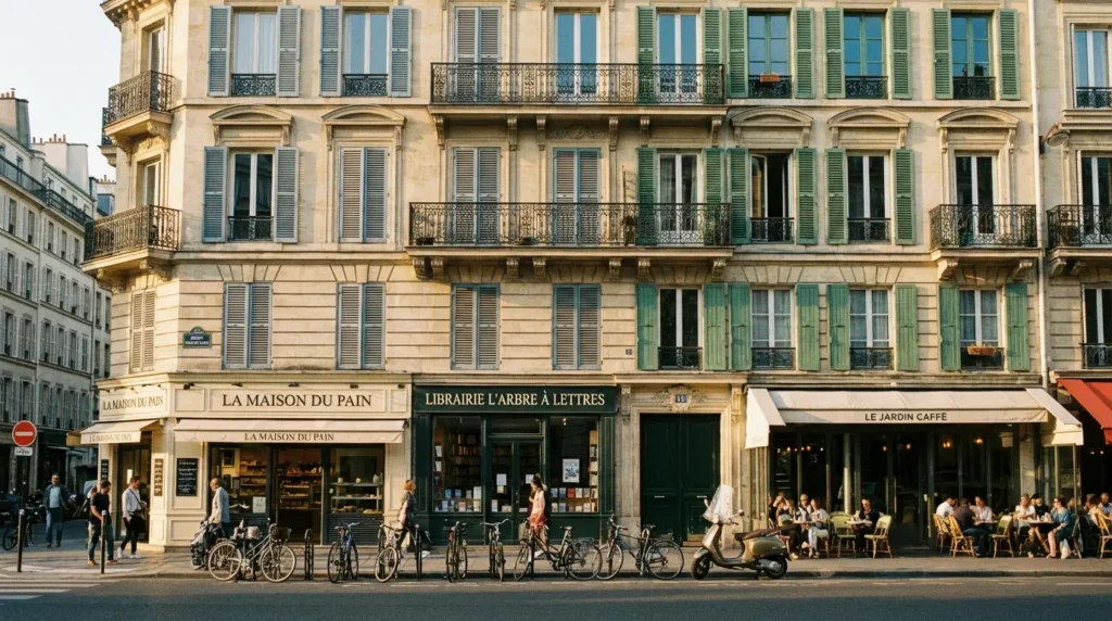 Rue avec immeubles de rapport