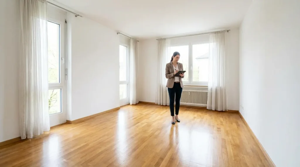 Visite d'un immeuble de rapport