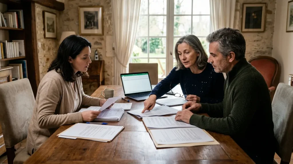 Héritiers d'un immeuble de rapport autour du dossier