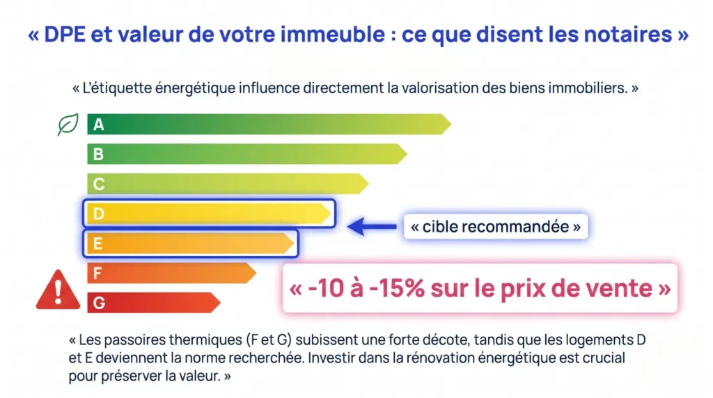 DPE et valeur d'un immeuble