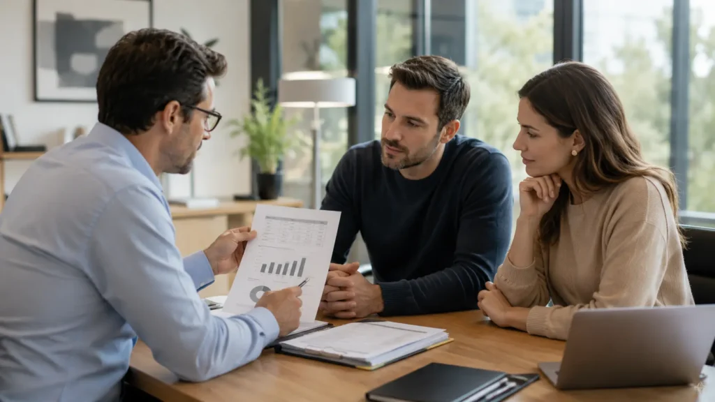 Echange avec un professionnel de l'immobilier