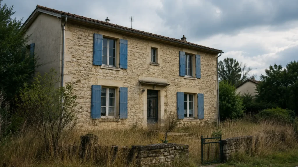 Maison en succession