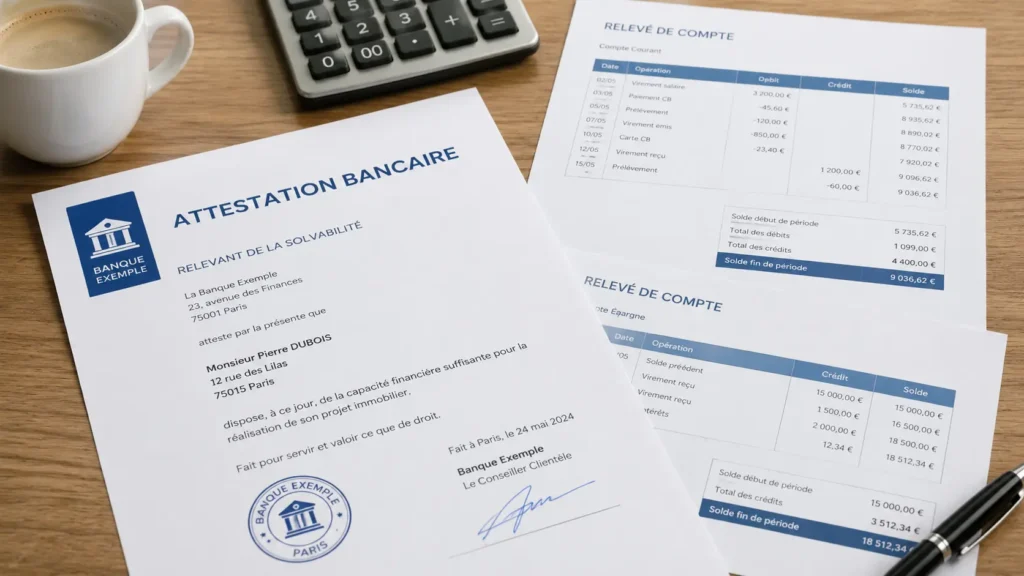 Attestation bancaire