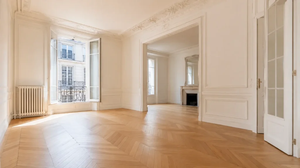 appartement vidé pour la vente